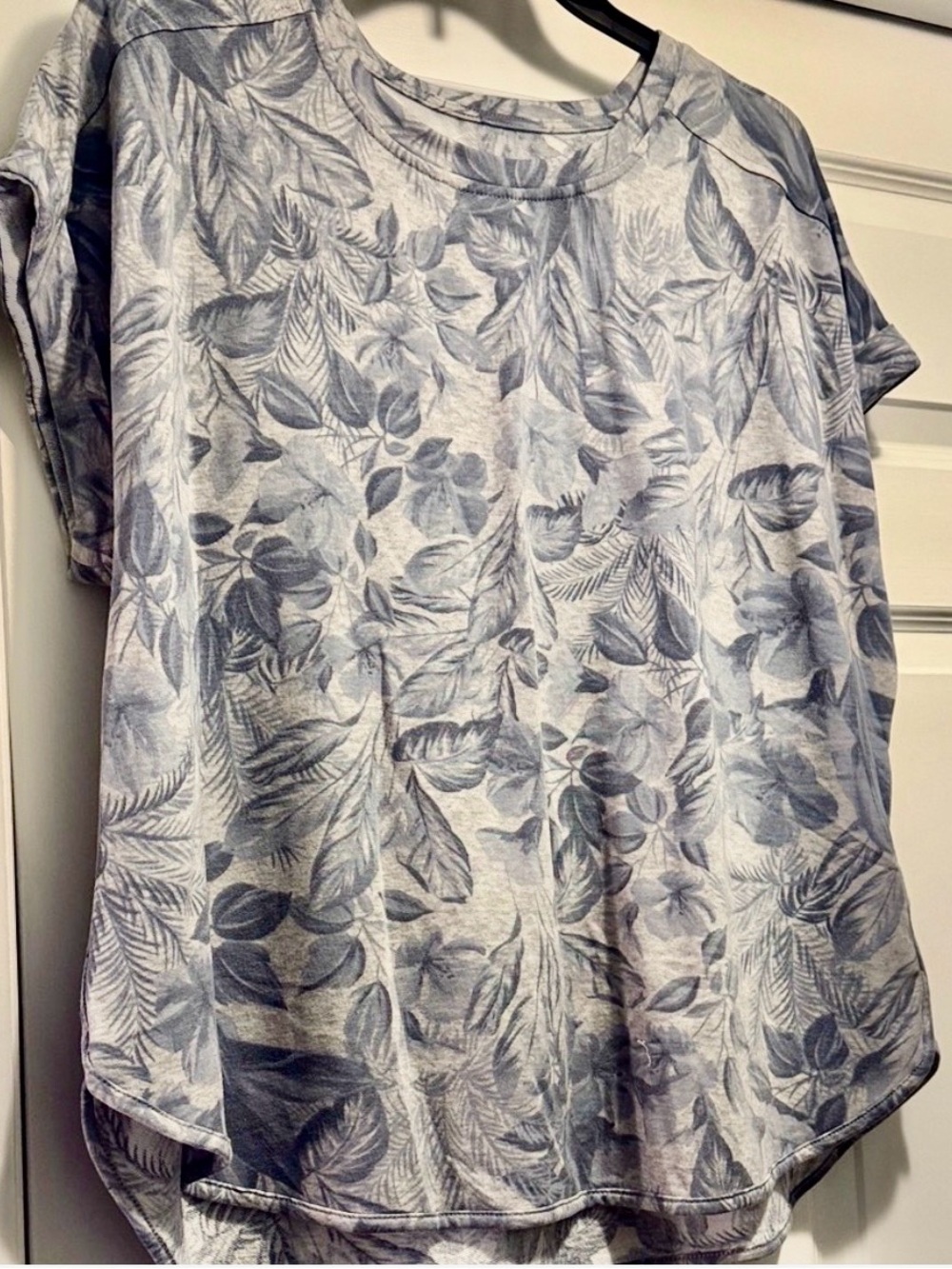 Cupio leafy short sleeve top